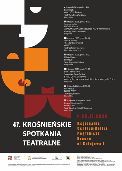 Plakat wydarzenia:  STAND - UP NA SIEDZĄCO - KST 2026